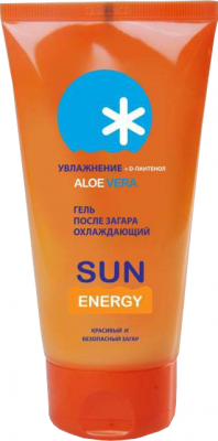 Sun Energy Охлаждающий гель после загара с Aloe Vera